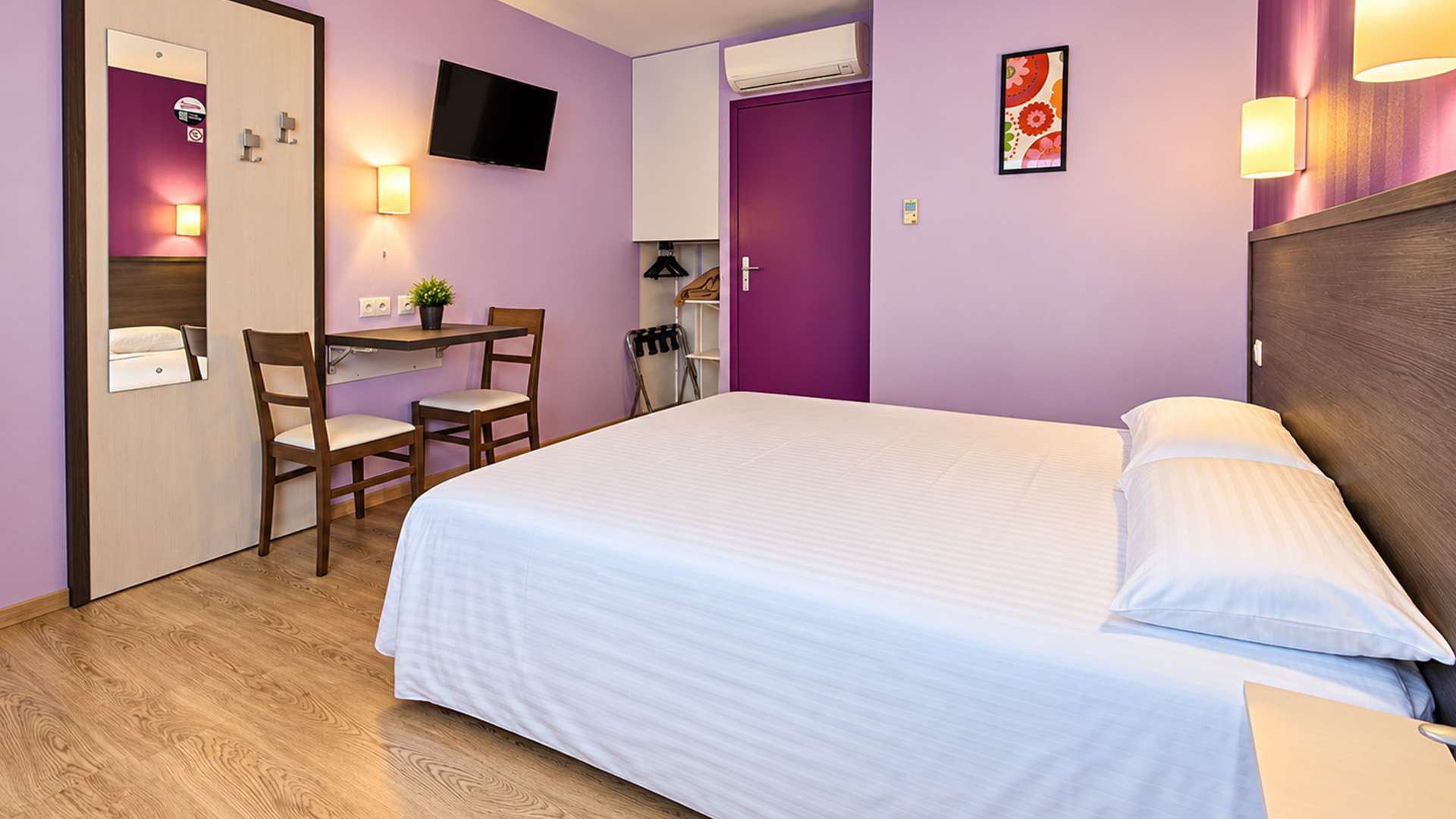 Chambre pour 2 personnes avec 2 lits